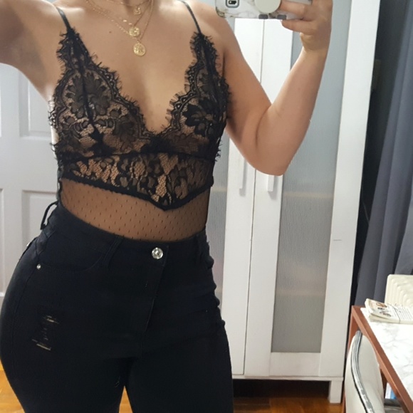 Tops - ▪LAST ONE!▪"Lust" Lace Bodysuit NWT
